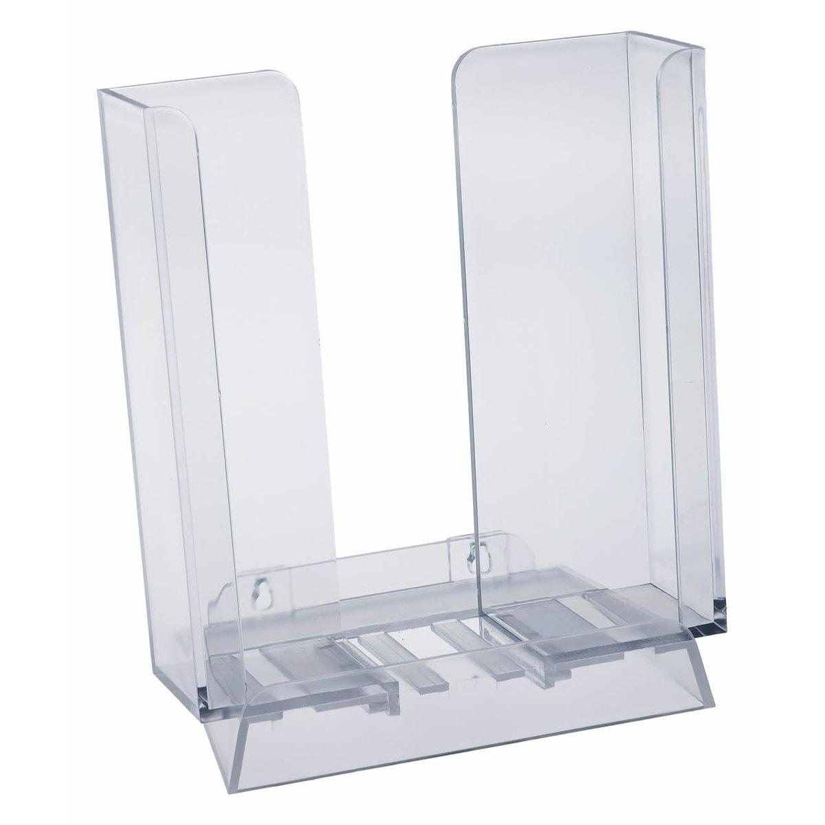 Porte-brochures réglable EUROPEL, transparent