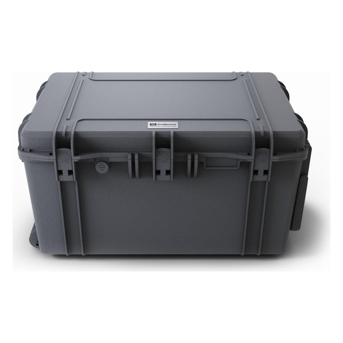 Valise de stockage PRODEVICE USC XLarge fermée, sur roulettes