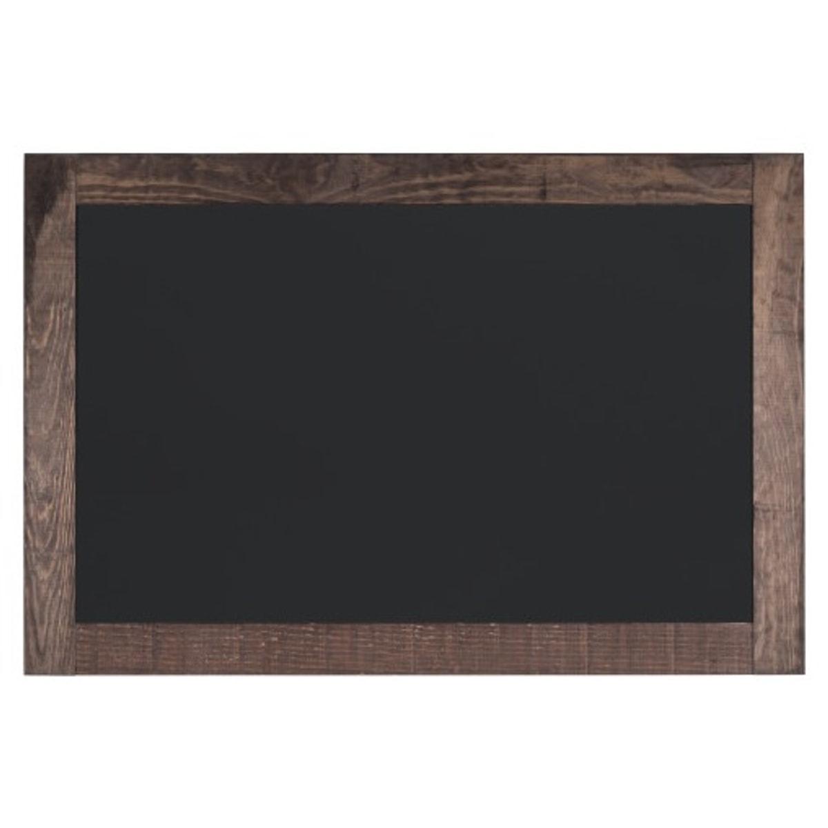 Tableau craie Bi-Office Rustic, cadre vieux chêne