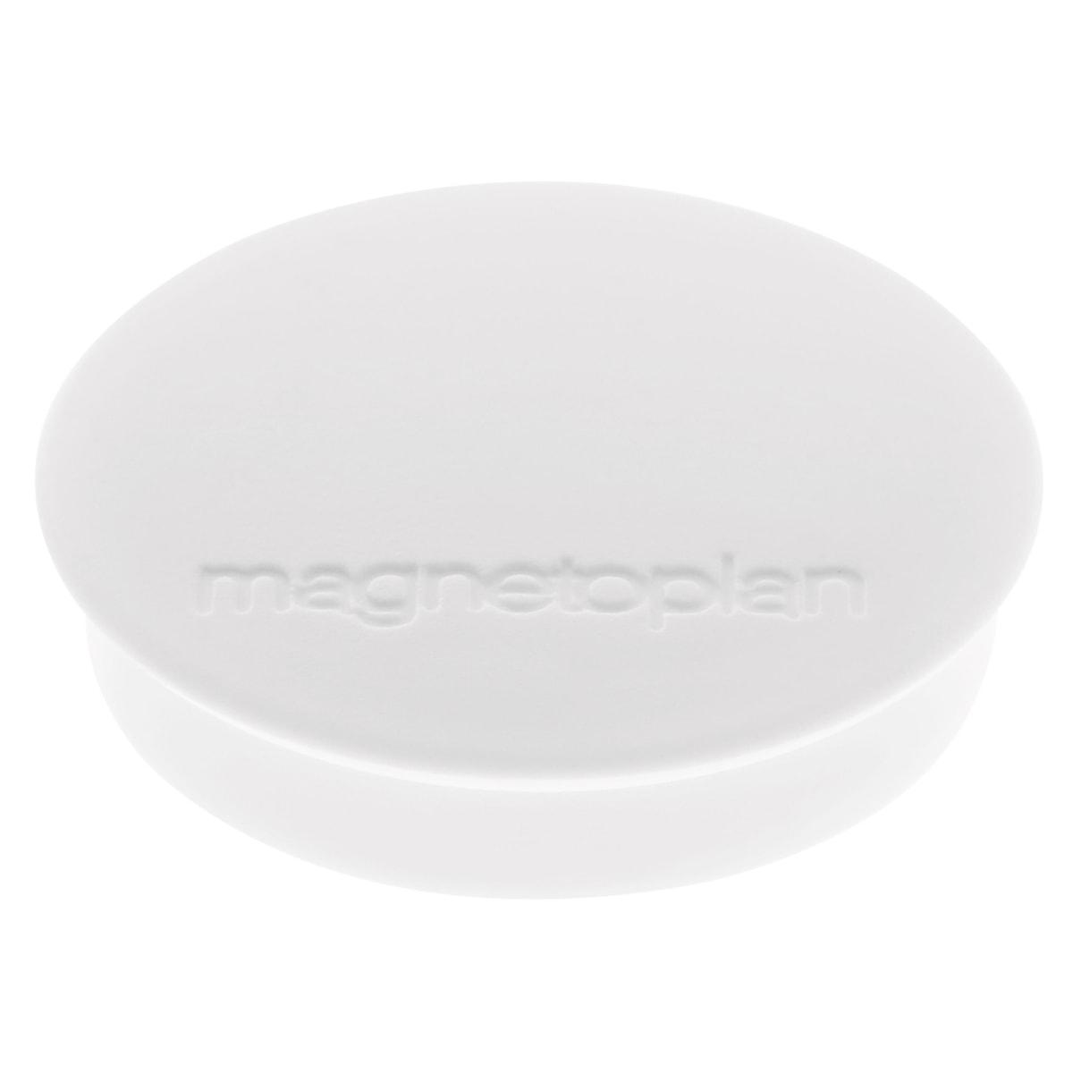 Aimant rond Discofix magnetoplan 30 mm, blanc