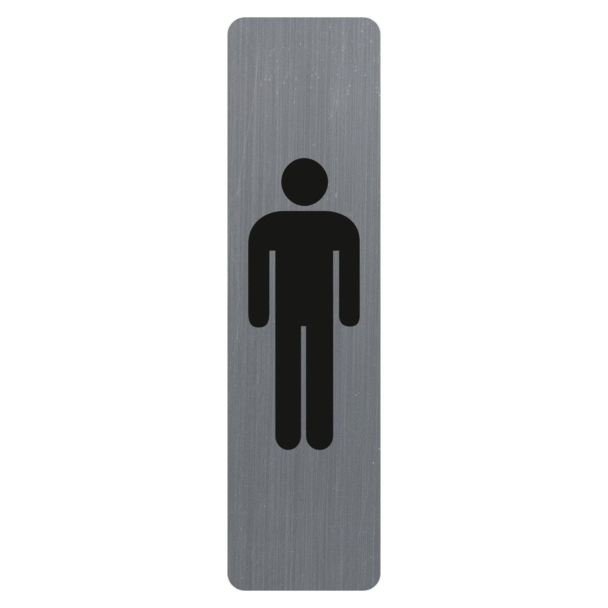 Plaque adhésive Homme EXACOMPTA 67169E verticale, silhouette homme