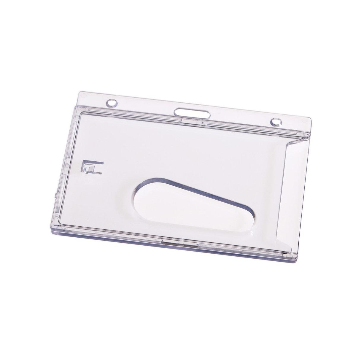 Porte badge rigide EUROPEL pour carte 54 x 85 mm, vide