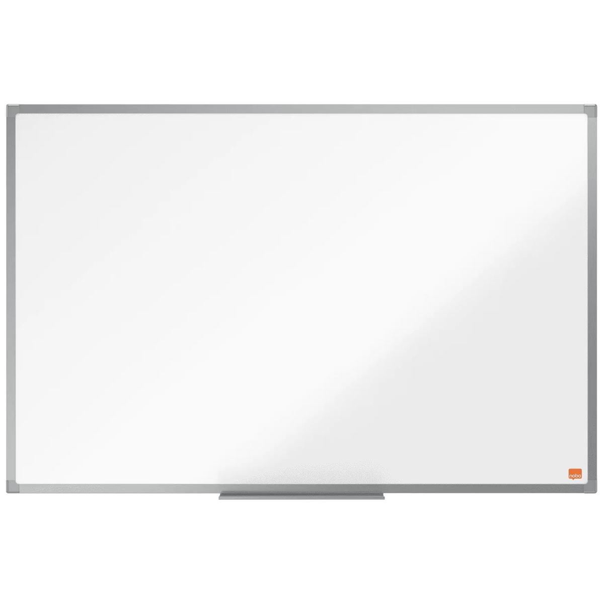 Tableau blanc émaillé nobo Essence, cadre aluminium