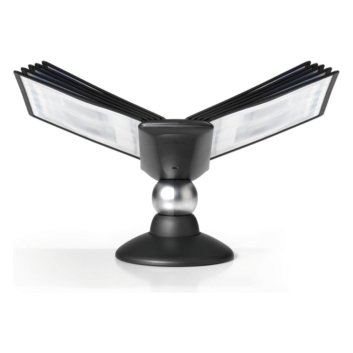 Pupitre de table DURABLE SHERPA MOTION noir sur rotule, 10 pochettes A4