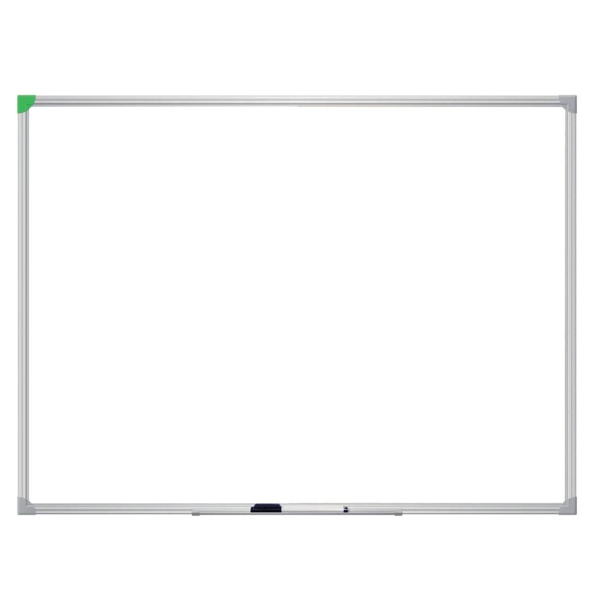 Tableau blanc émaillé FRANKEN U-Act! Line, cadre aluminium