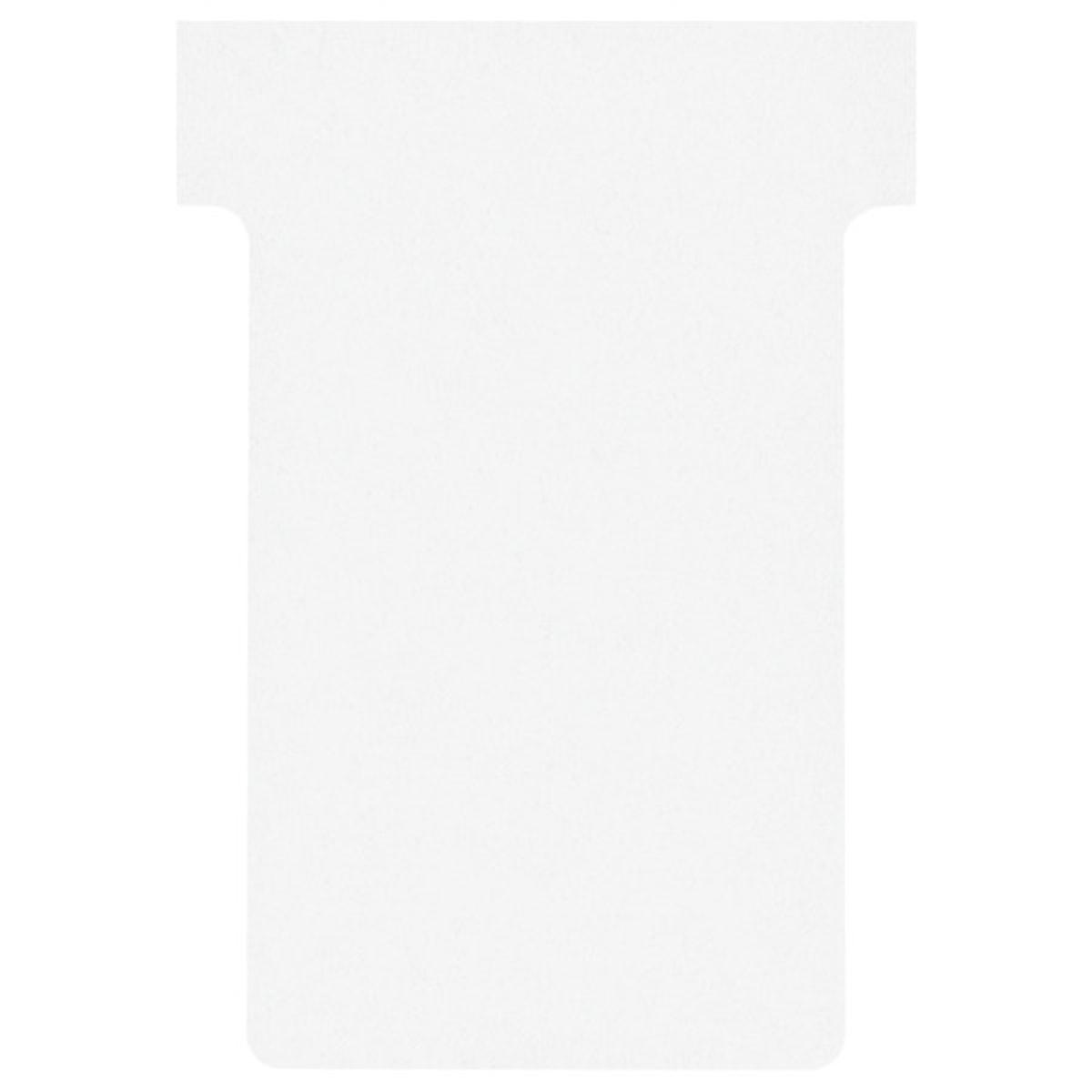 Fiche T nobo indice 2 blanc, 60 mm