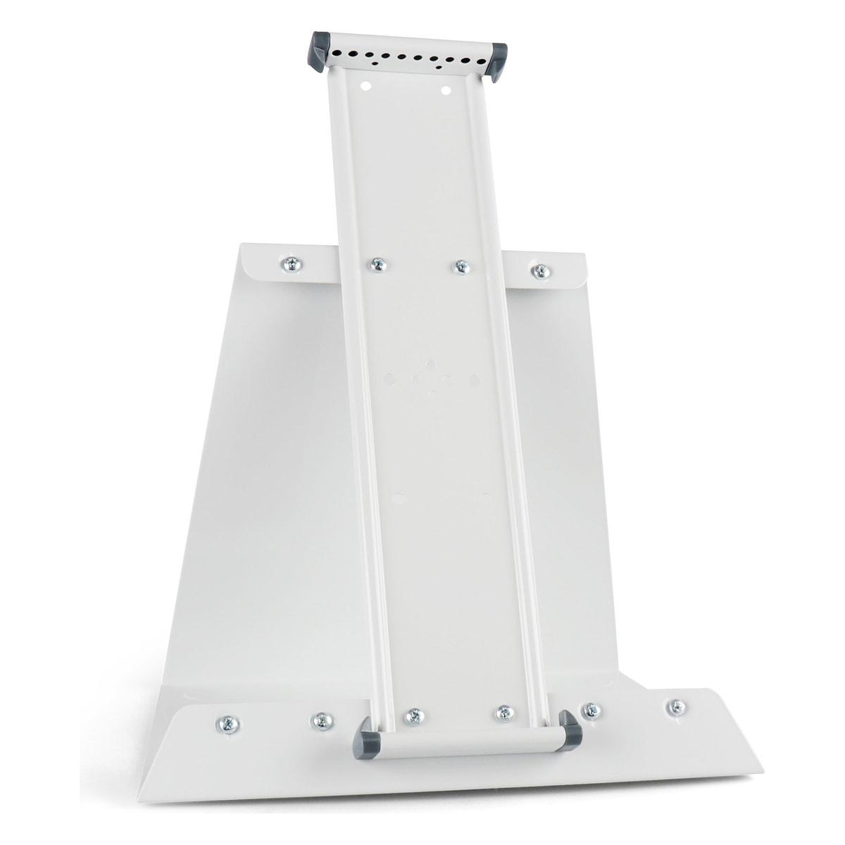 Pupitre de table djois en métal gris clair, vide, pour 10 poches A4