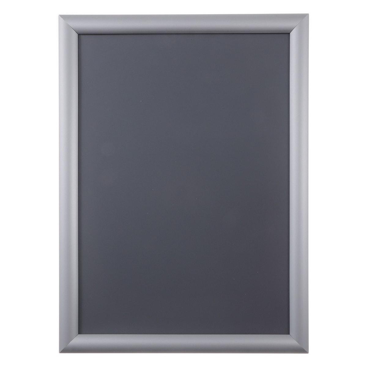 Porte affiche EUROPEL Economy A3 à profilé aluminium argent de 25 mm