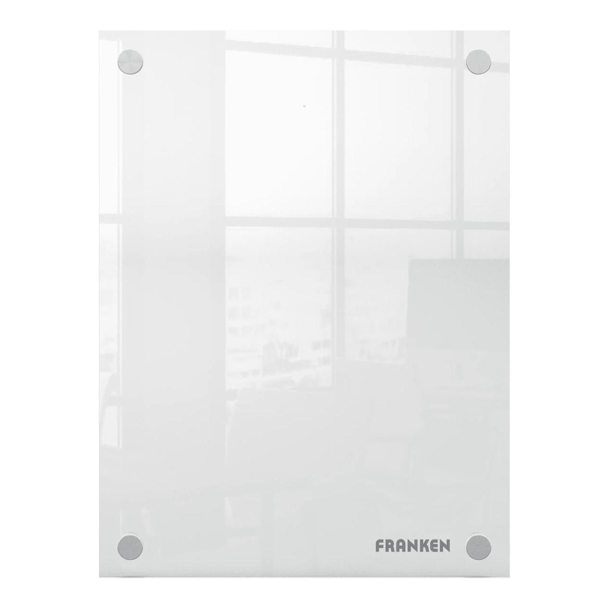 Porte affiche mural acrylique FRANKEN ECO A4, deux plaques transparentes