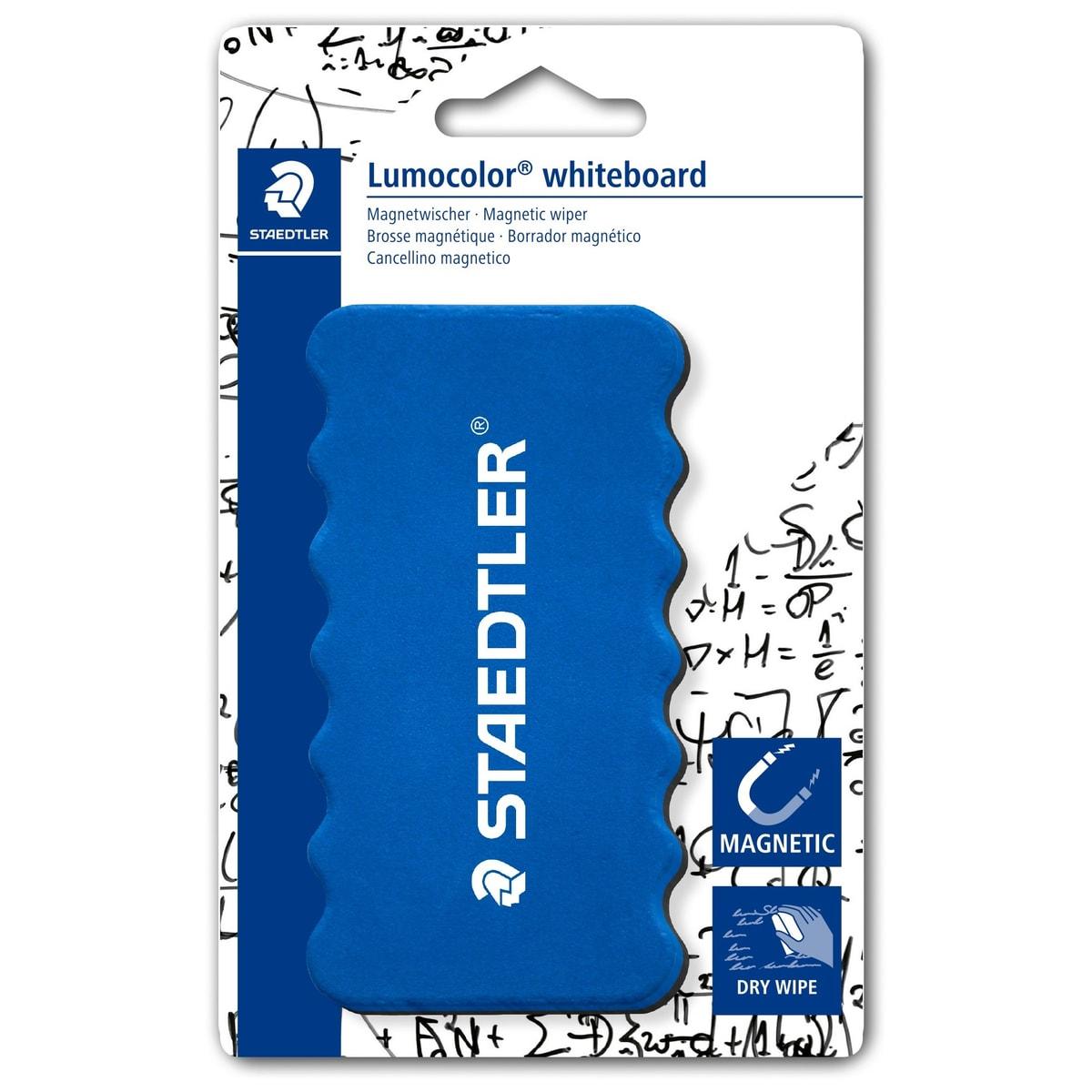 Effaceur tableau blanc magnétique STAEDTLER Lumocolor 652 bleu