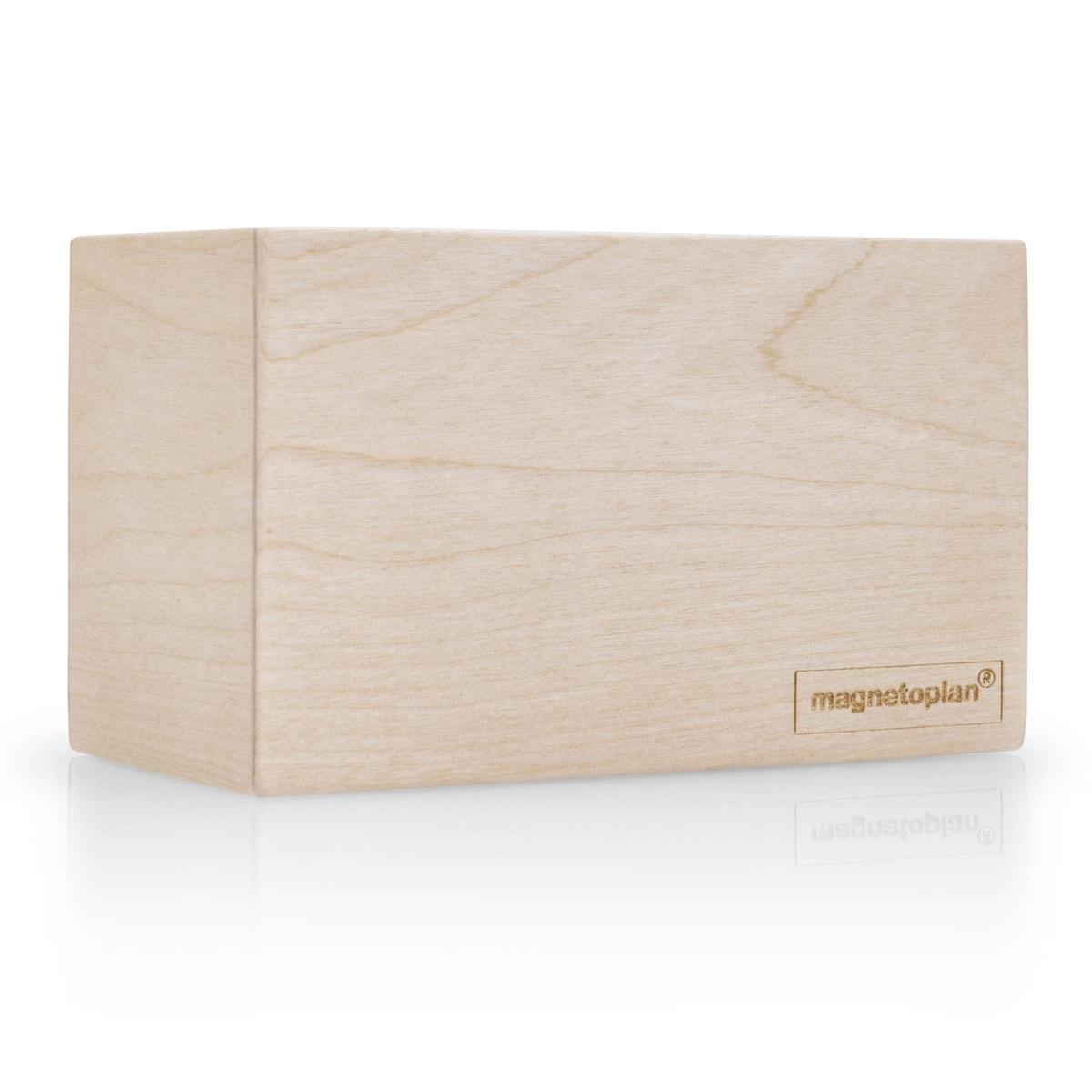 Organiseur de tableau blanc magnetoplan Wood Series en bouleau
