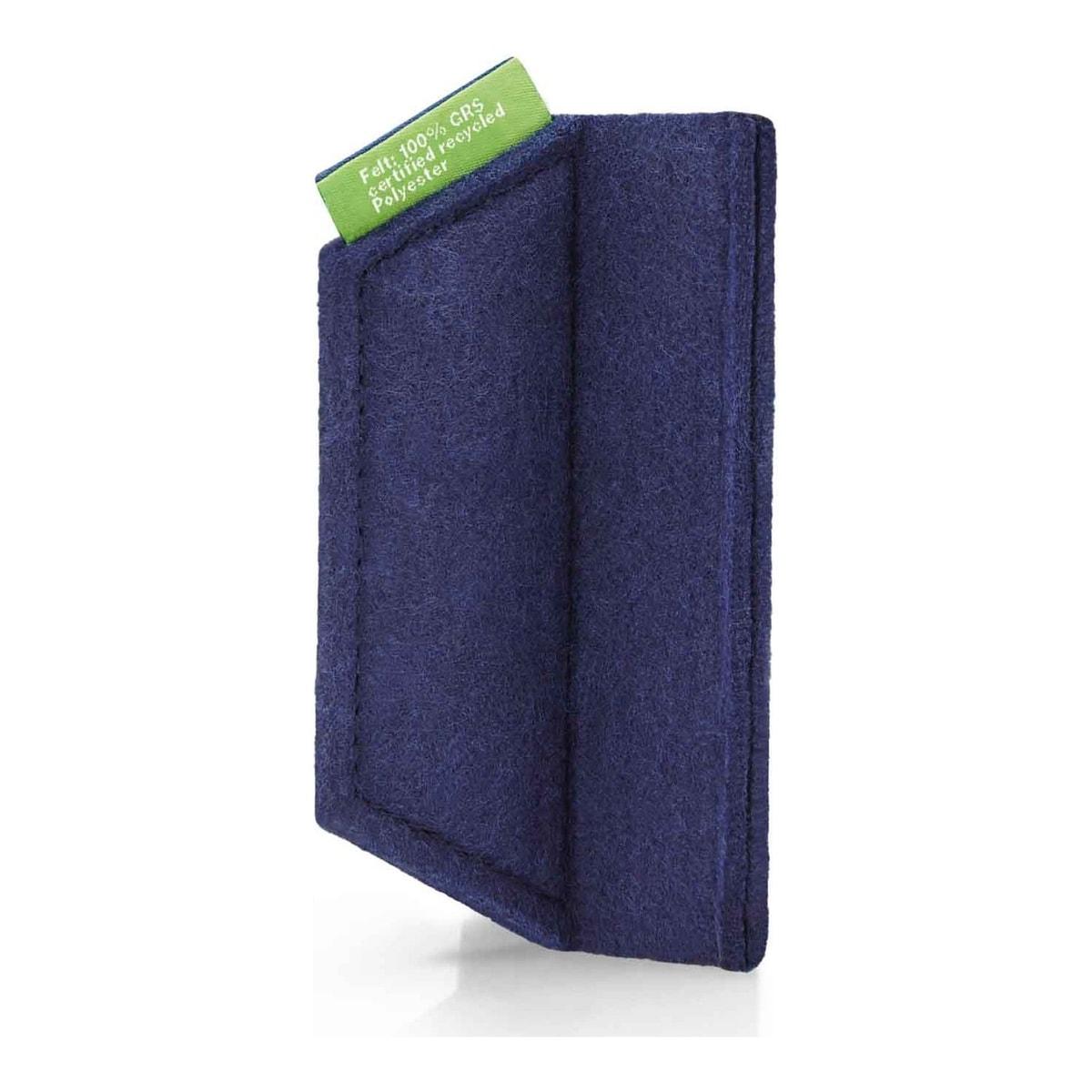 Effaceur tableau blanc magnetoWipe en feutre recyclé bleu