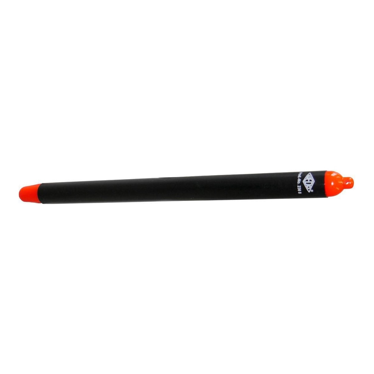 Pointeur télescopique WEDO Master replié, poignée noire et embout rouge
