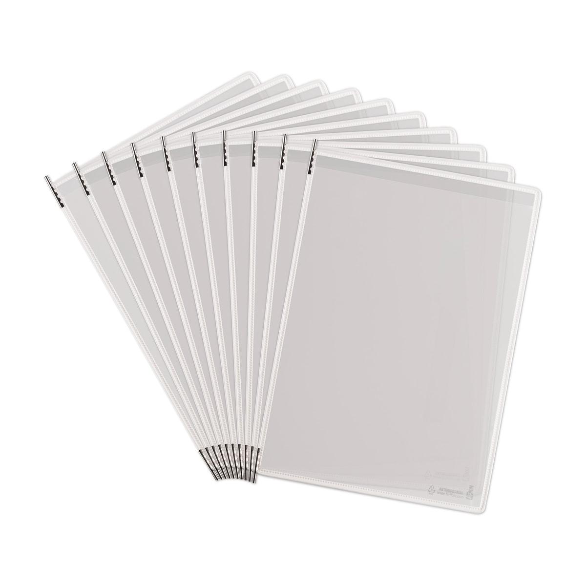Pochettes Tarifold antimicrobiennes djois blanches en éventail
