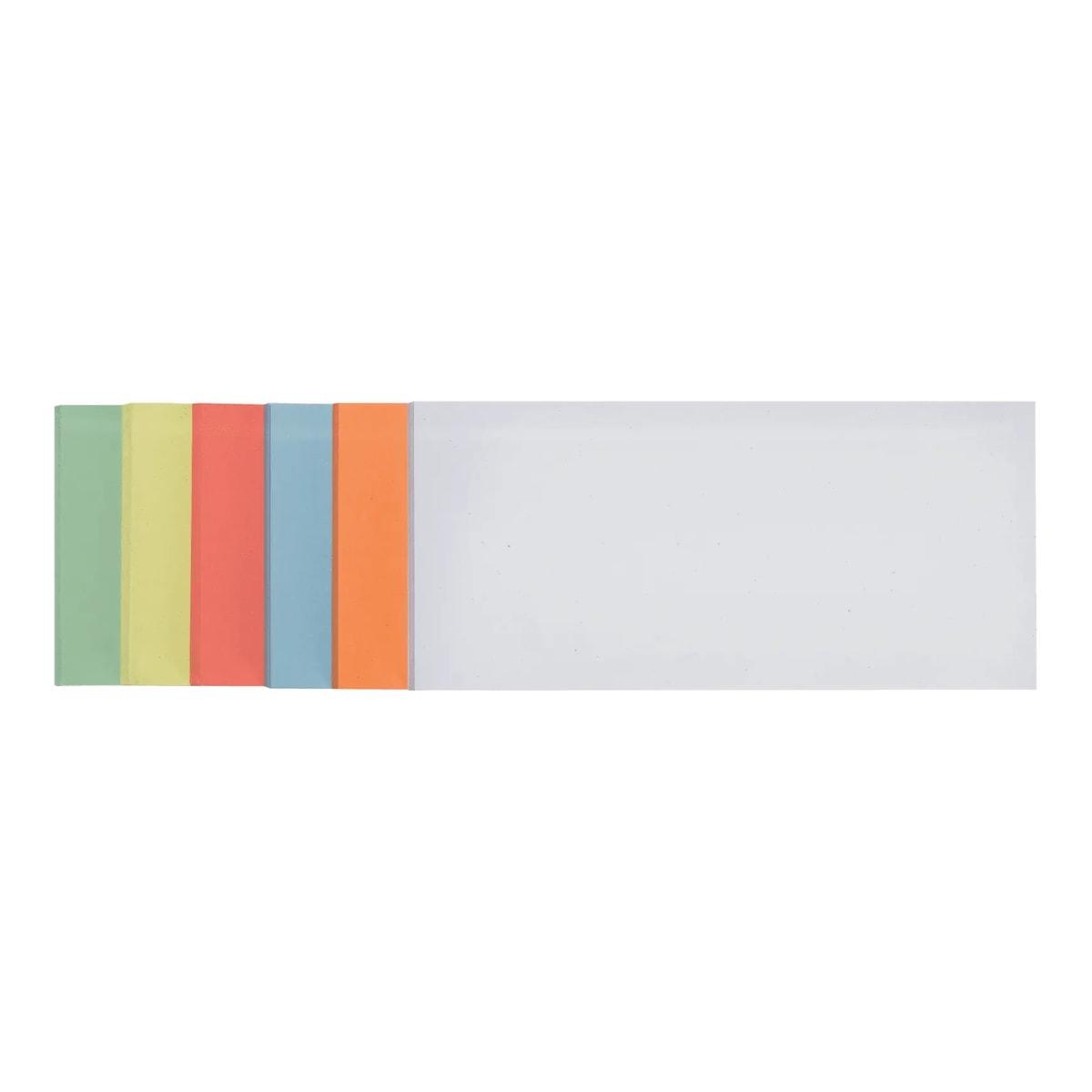Cartes de modération électrostatiques FRANKEN 205 x 95 mm, couleurs assorties