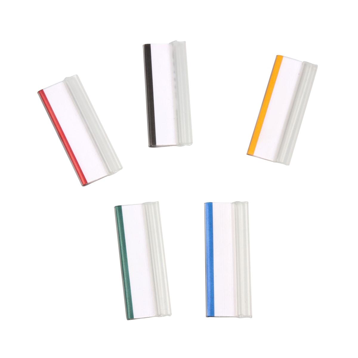 Cavaliers d'indexation Tarifold djois 50 mm avec inserts de couleur