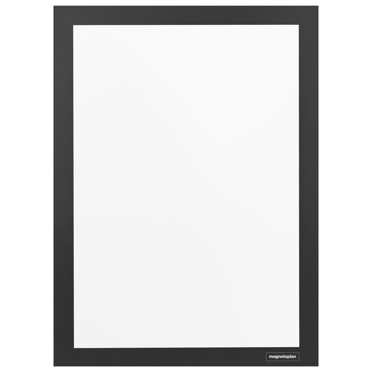 Cadre adhésif magnetofix magnetoplan noir, vide