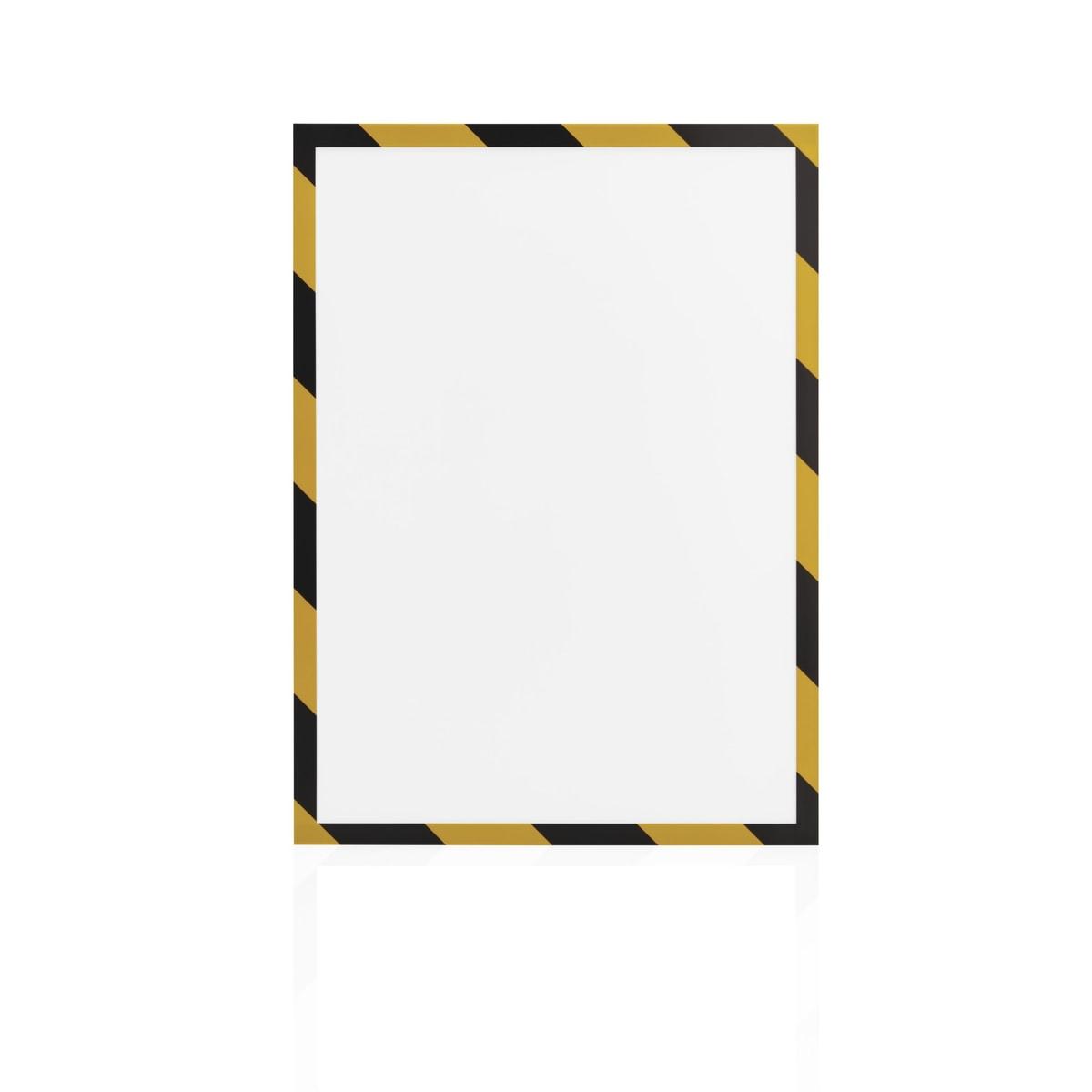 Cadre magnétique magnetofix SAFETY magnetoplan jaune et noir, vide