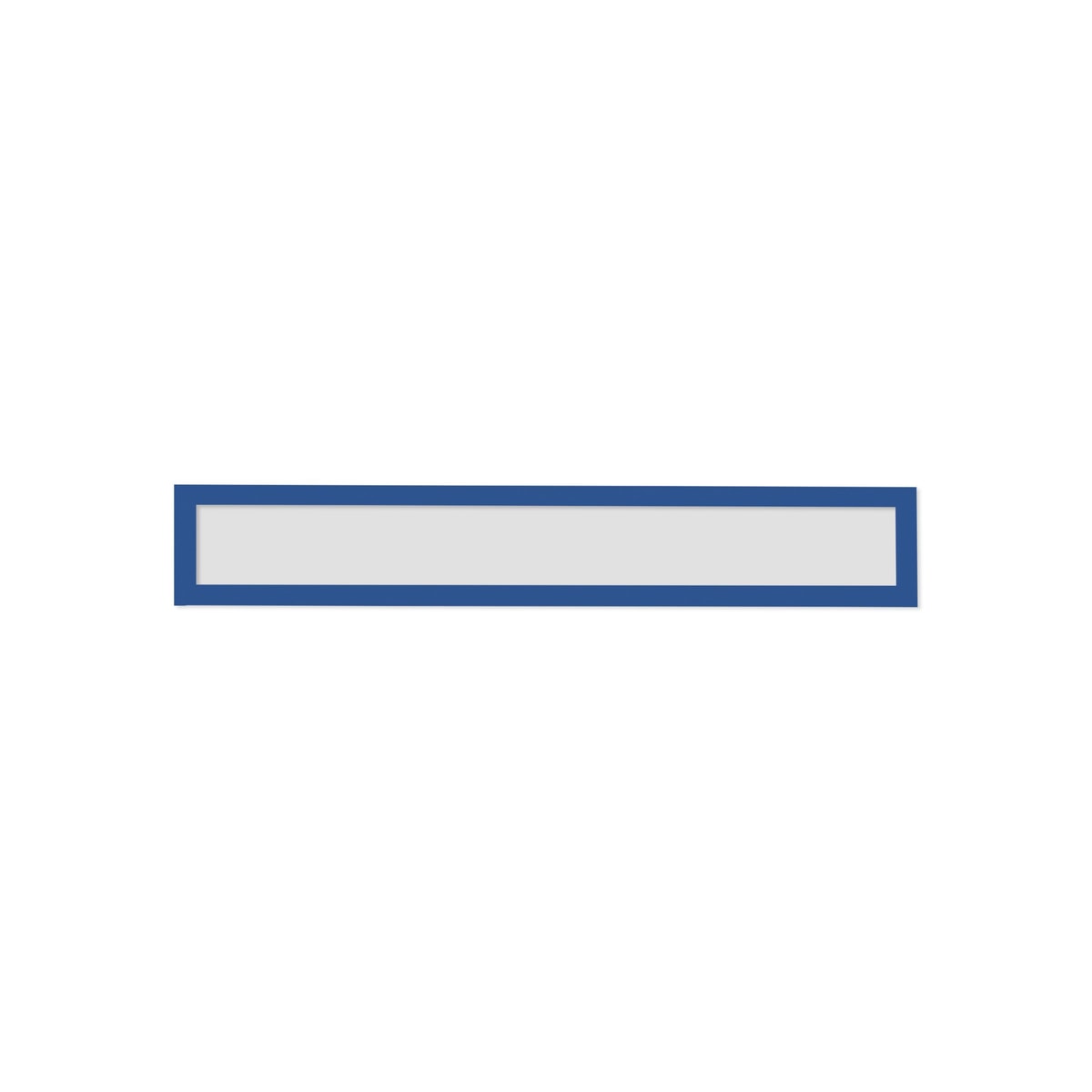 Bandeau titre magnétique magnetofix TOPSIGN 232 x 52 mm bleu