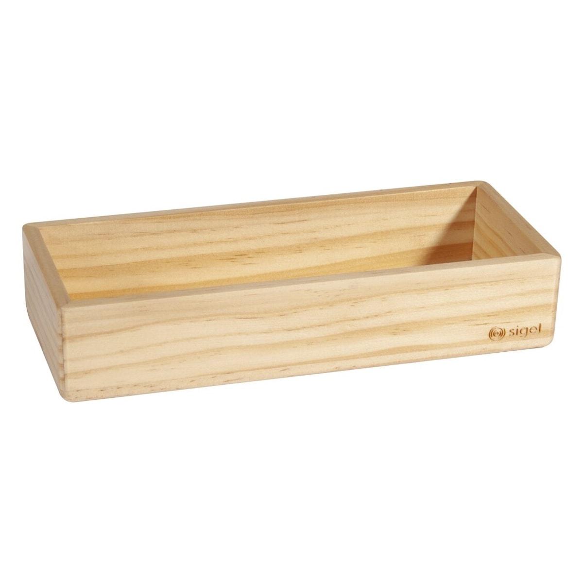 Porte marqueur magnétique en bois sigel BA400