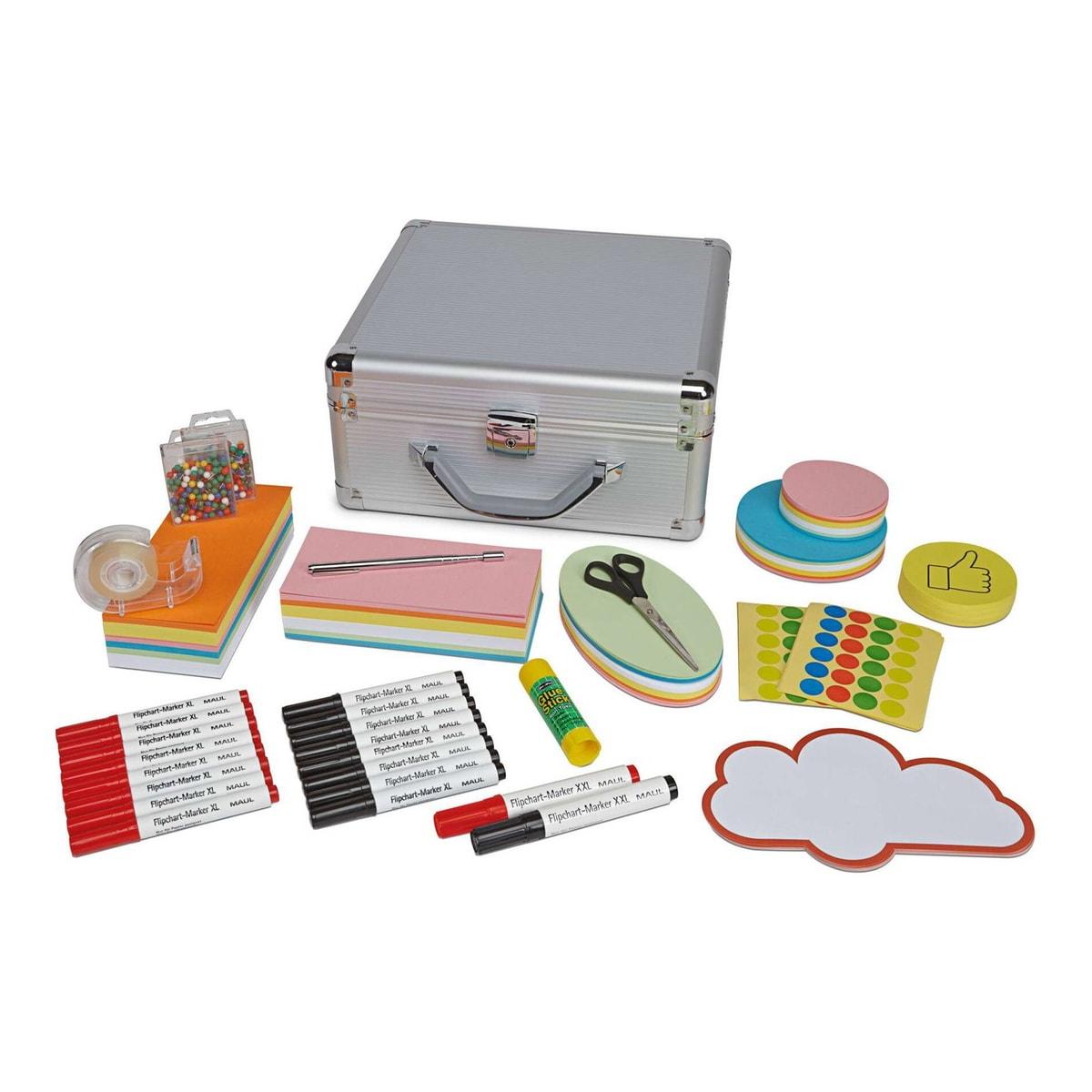 Mallette d'animation MAULpro compact MAUL et son contenu