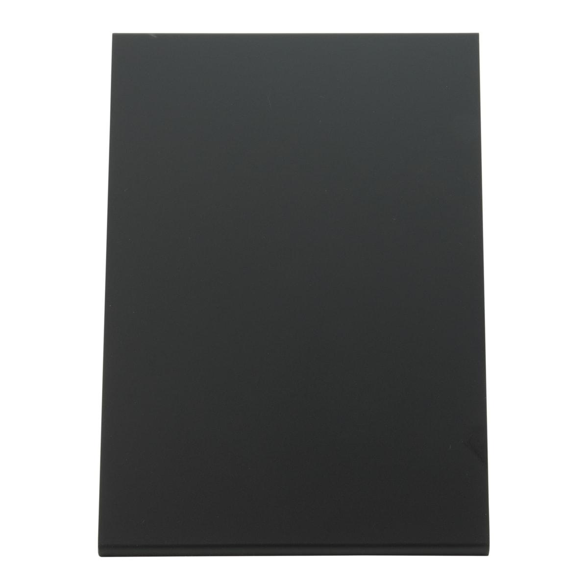 Ardoise de table inclinée Securit L-SHAPE A5, lot de 3, de face