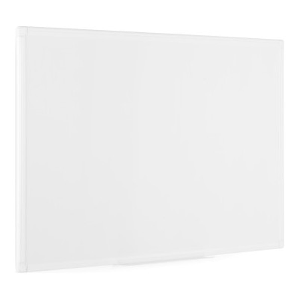 Tableau blanc antibactérien Bi-Office Maya, cadre en aluminium laqué blanc