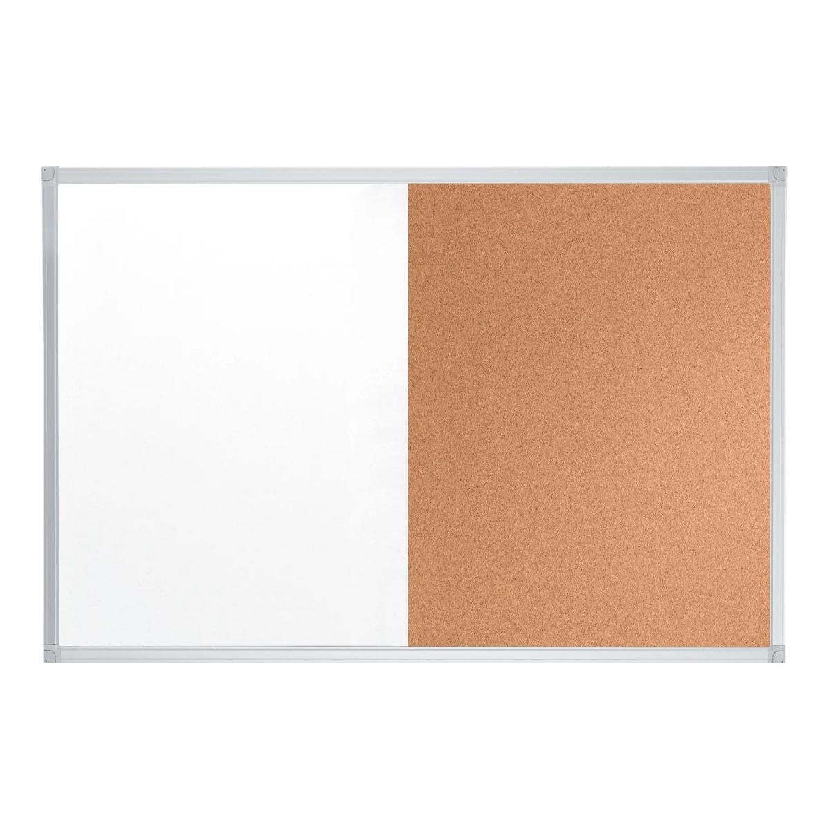 Tableau mixte FRANKEN X-tra!Line blanc et liège, 900 x 600 mm
