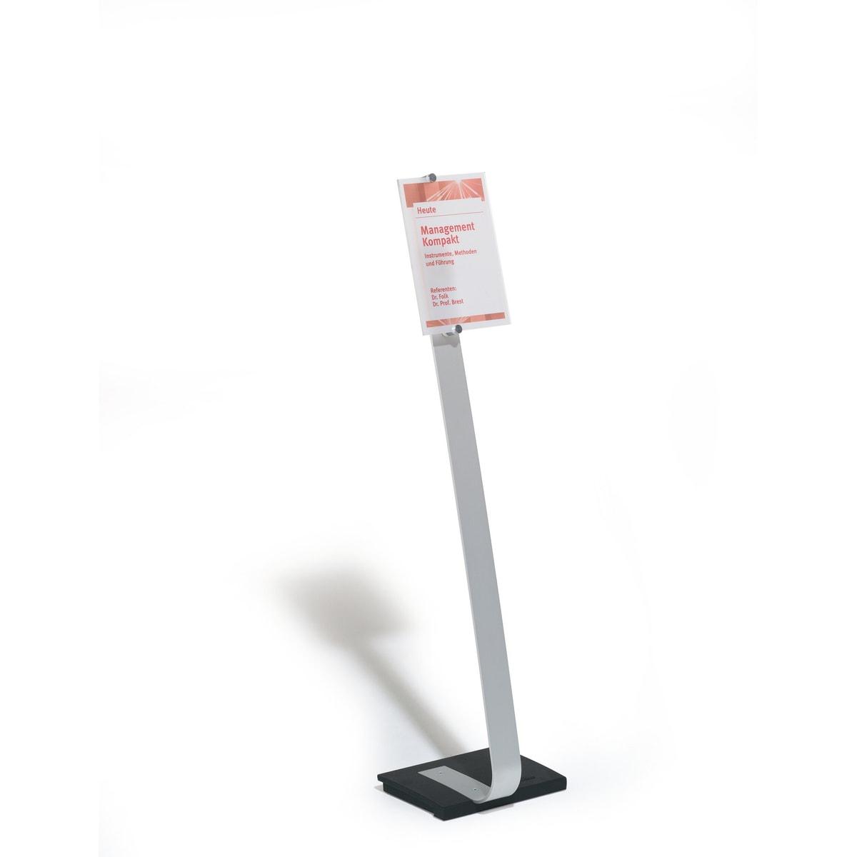 Porte affiche sur pied DURABLE CRYSTAL SIGN A4