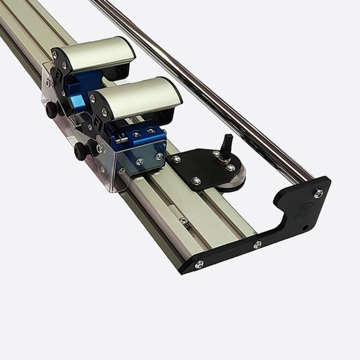 Kit de fixation par ventouses NEOLT - Rail de coupe NEOLT Easy Cut posé sur ses ventouses de fixation
