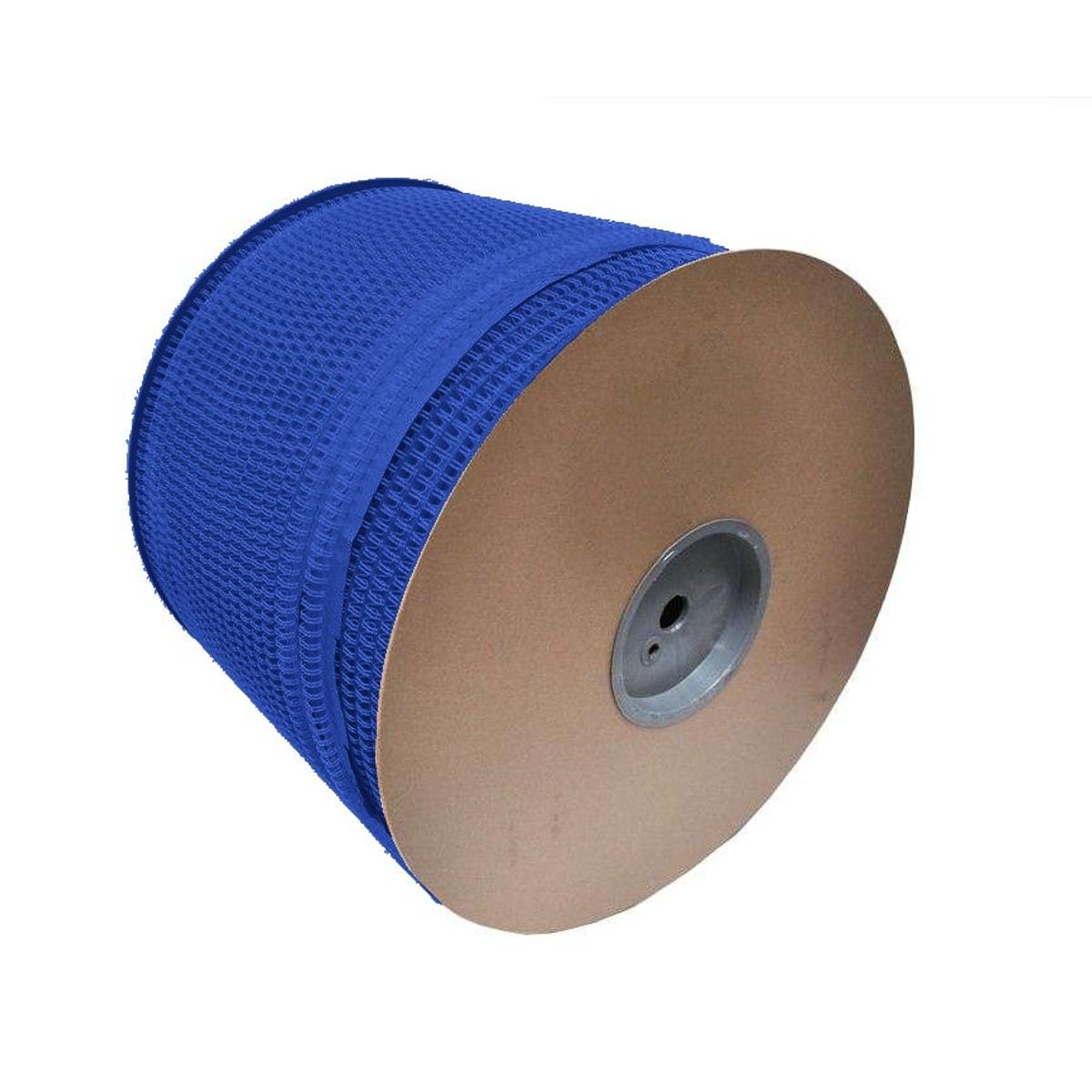 Bobine d'anneaux métalliques 16 mm (5/8"), pas 3:1, bleus