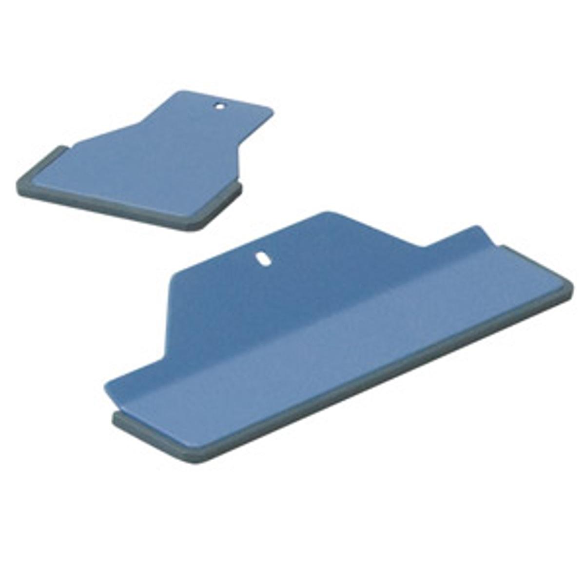 Guides de positionnement pour couverturières Casematic Guides latéral et arrière FASTBIND - Guides latéral et arrière Fastbind montés sur une couverturière Casematic