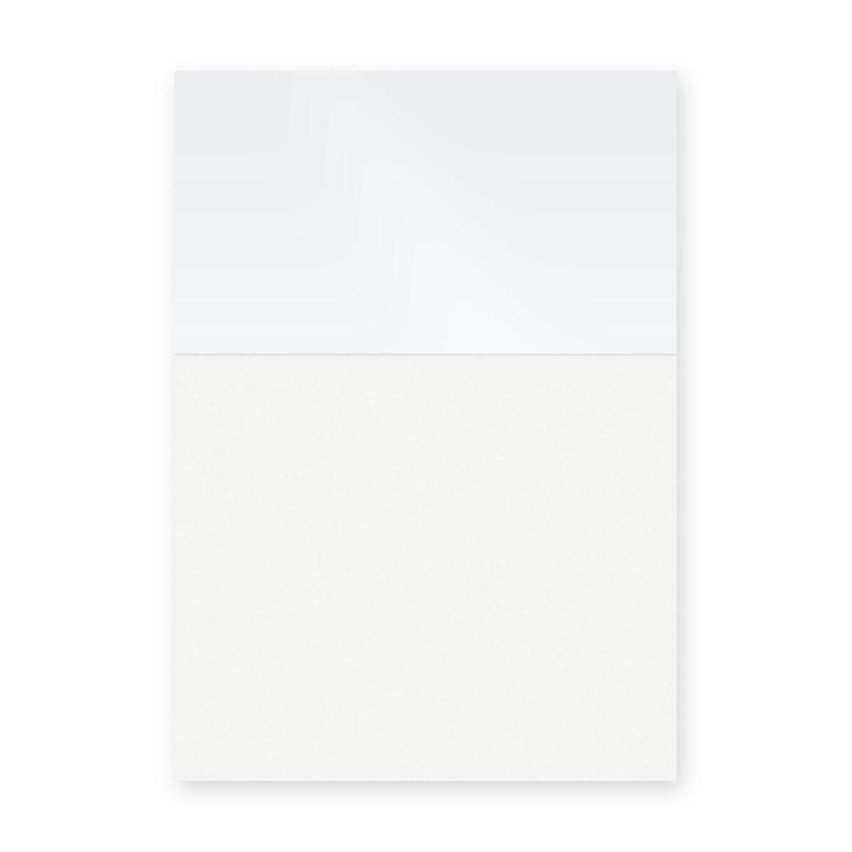 Couvertures d'emboîtage dos carré collé A4 Falcon K à dos carton blanc et face transparente, illustration