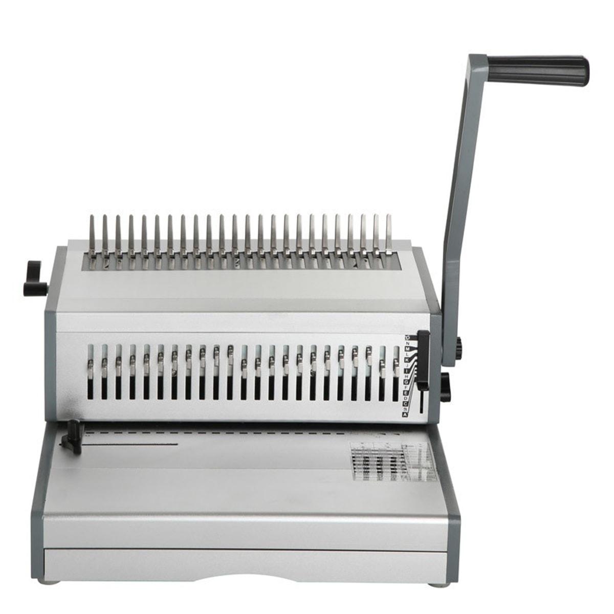 Perforelieur manuel Falcon K TCC330 pour anneaux plastiques, avec ses deux bras