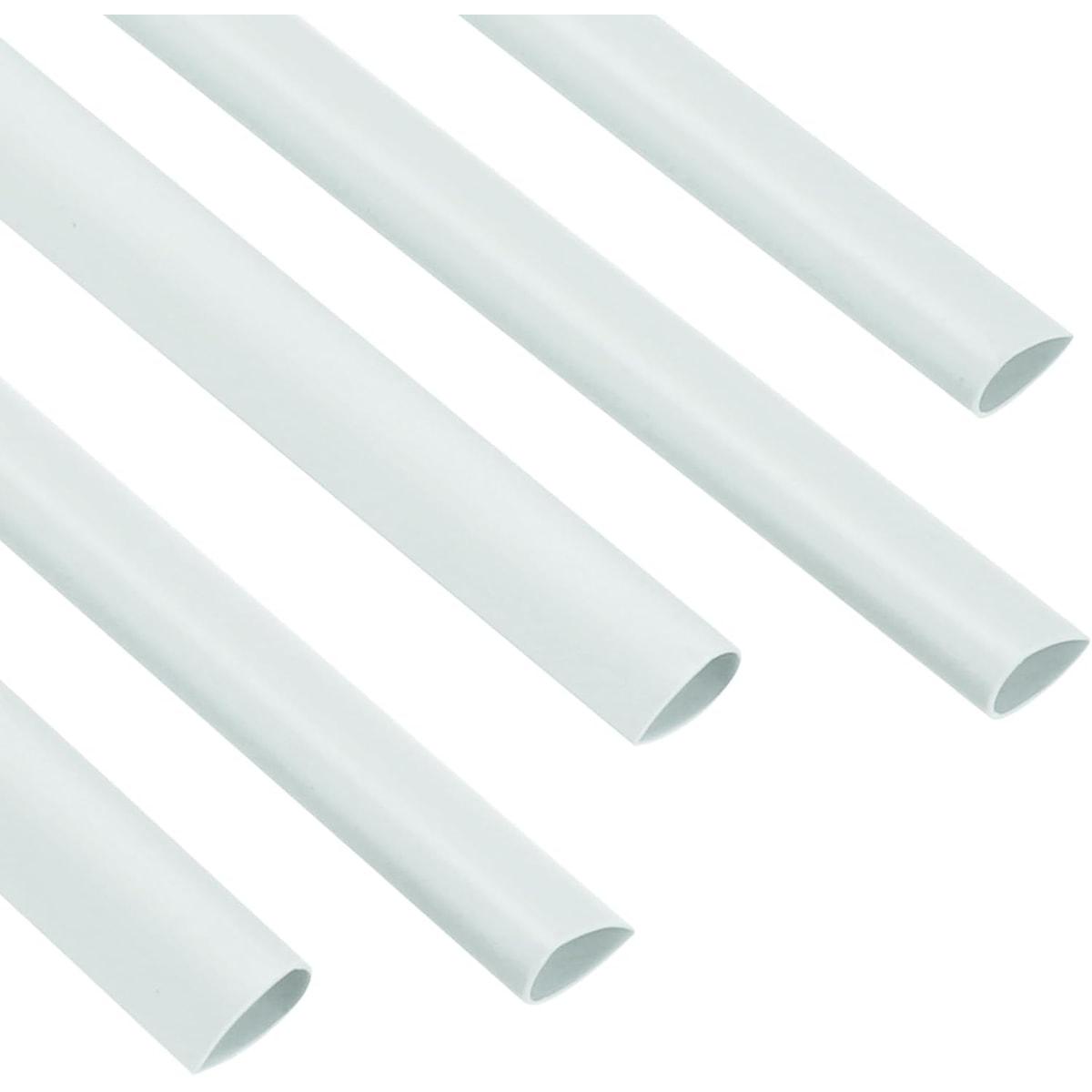 Baguette de serrage à coin arrondi Baguettes de serrage 8 mm blanches FALCON K - Baguettes de serrage Falcon K 8 mm blanches à coin arrondi