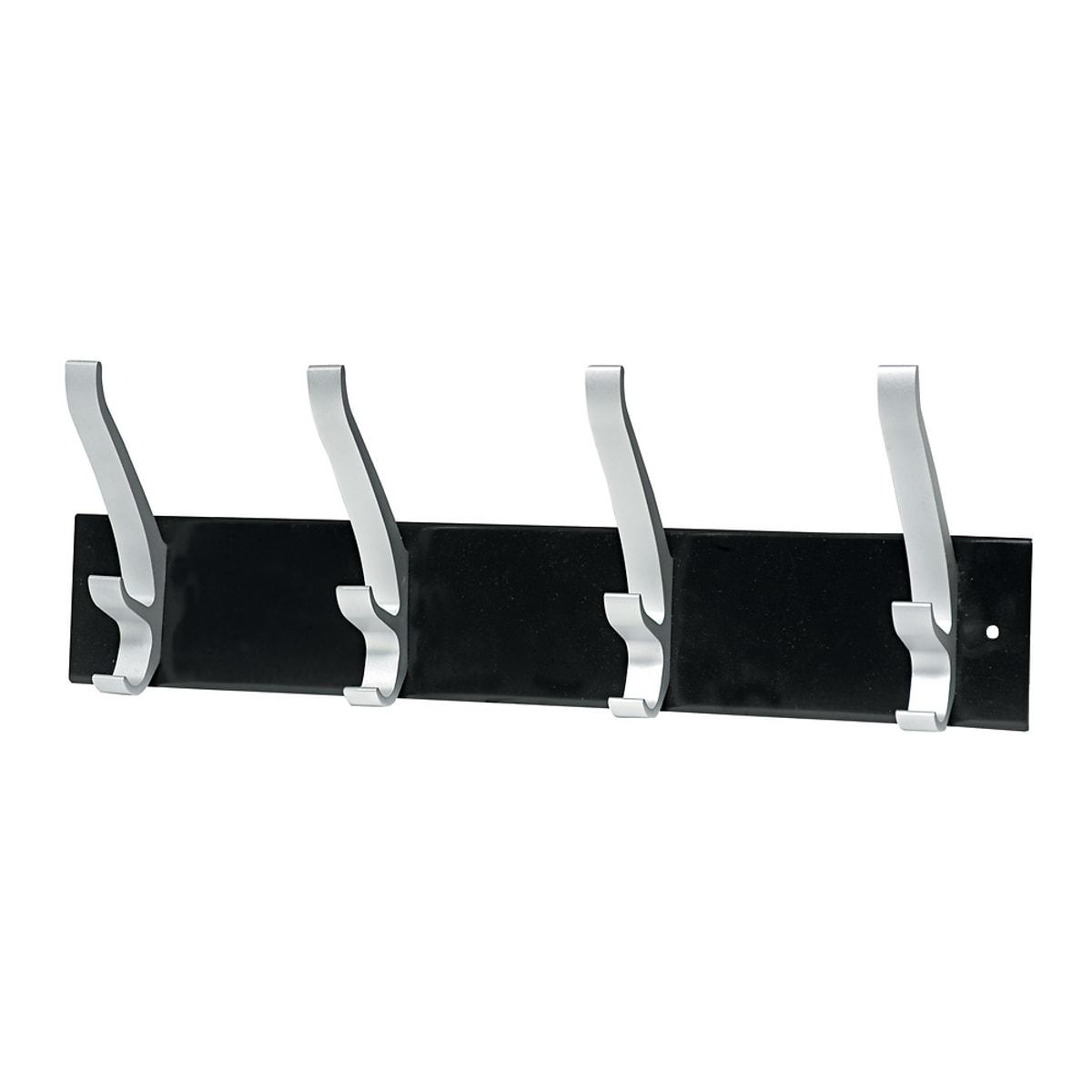 Patère murale, 4 patères CYPRES 4 patères UNILUX - Patère murale UNILUX CYPRES 4 patères, vue d'ensemble