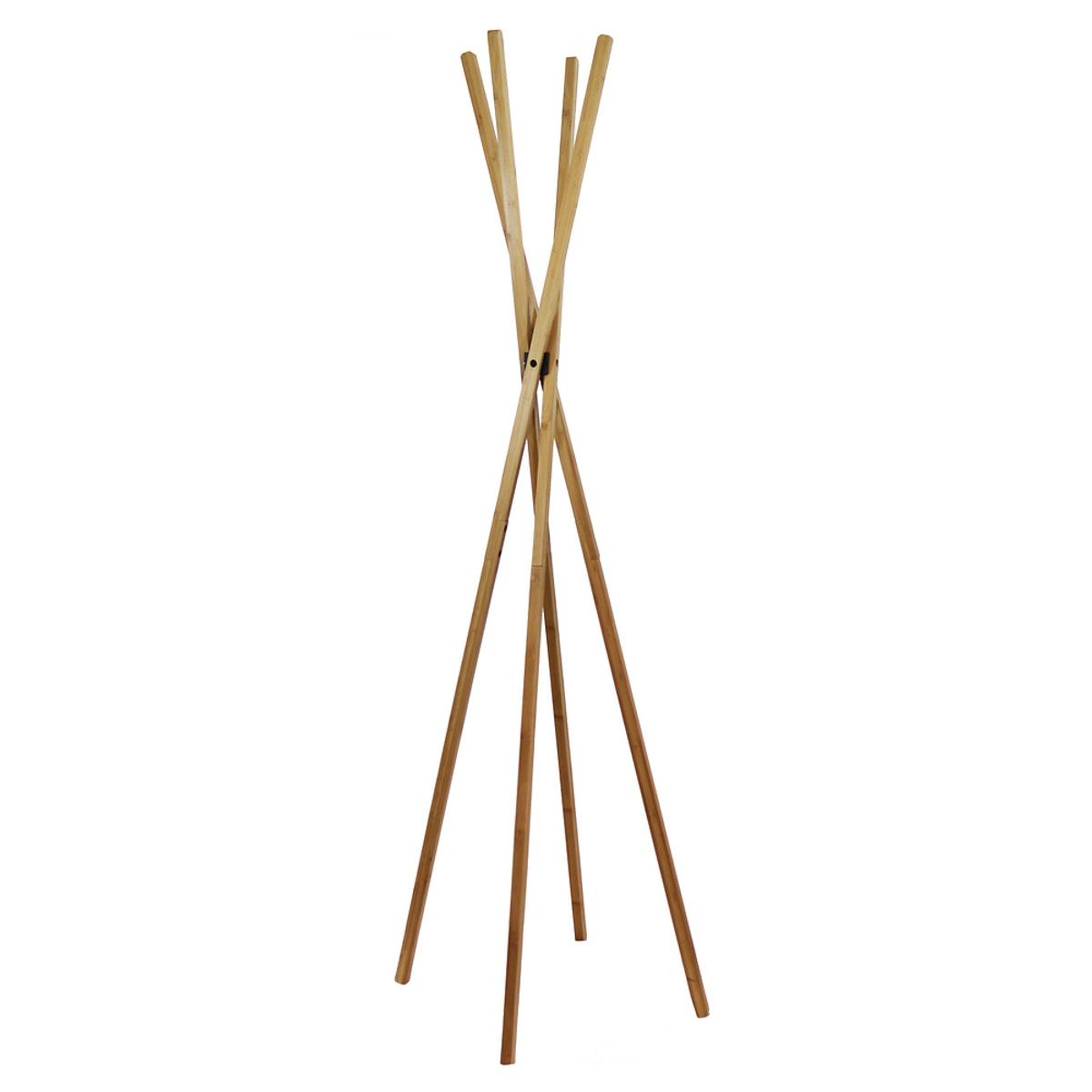 Portemanteau sur pied, 4 patères TIPY UNILUX - Portemanteau sur pied UNILUX TIPY, vue d'ensemble
