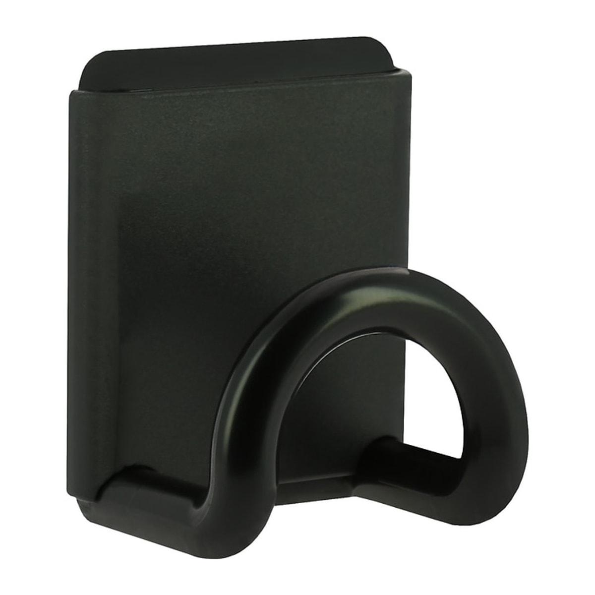 Patère magnétique arrondie UNILUX FIL MAGNÉTIQUE noir, vue d'ensemble