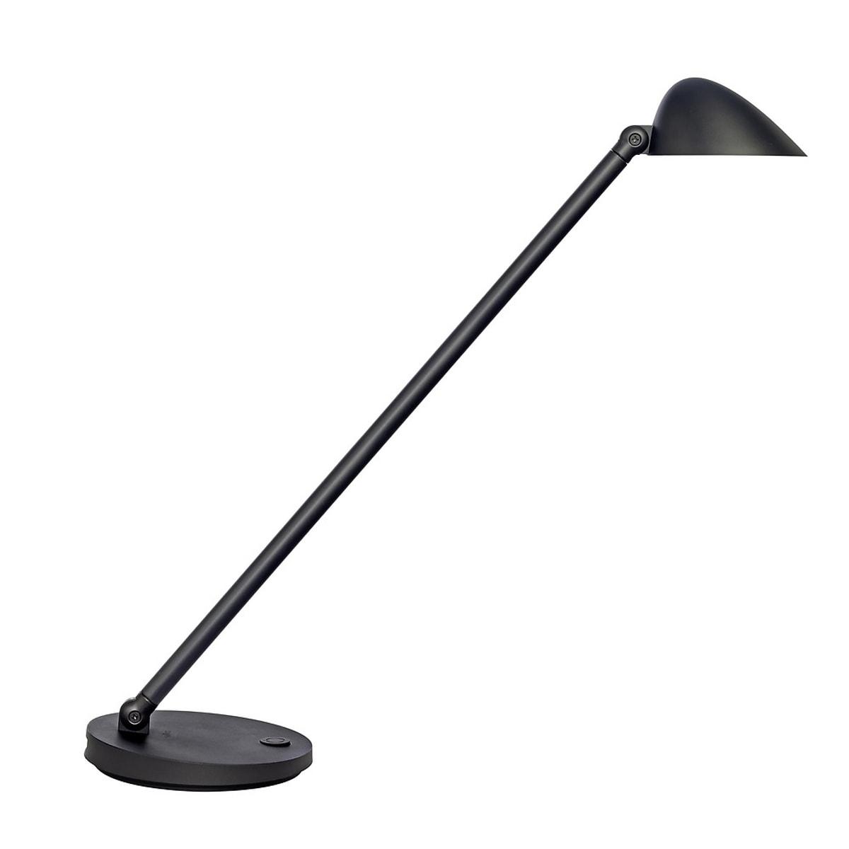 Lampe de bureau LED UNILUX JACK noir, vue d'ensemble