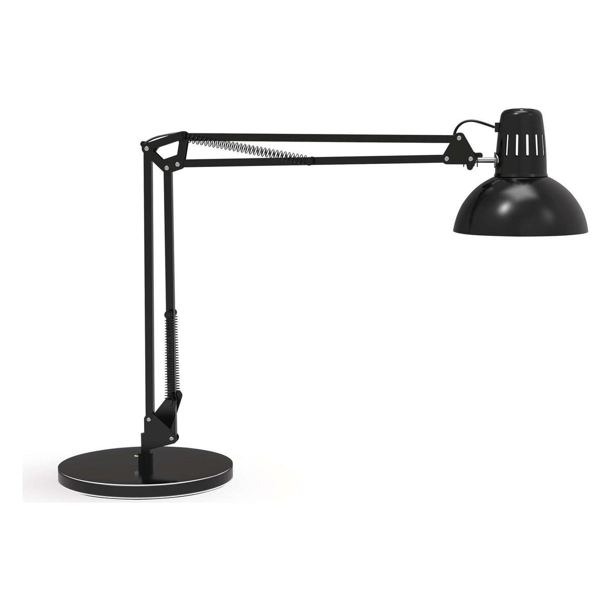 Lampe de bureau sur pied, sans ampoule study sur pied noir MAUL - Lampe de bureau sur pied MAULstudy noir, vue d'ensemble