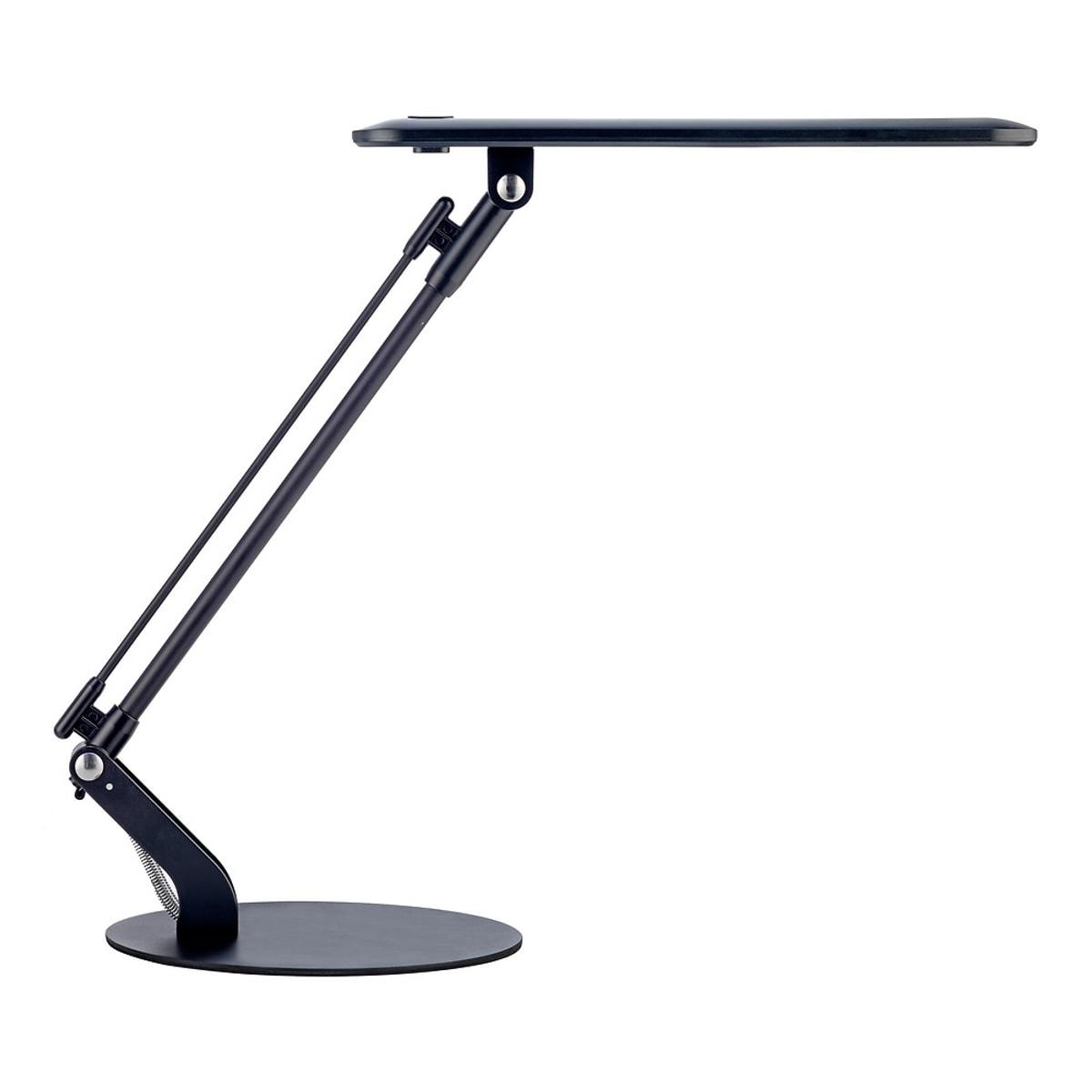 Lampe de bureau LED UNILUX RUMBALED noir, vue d'ensemble