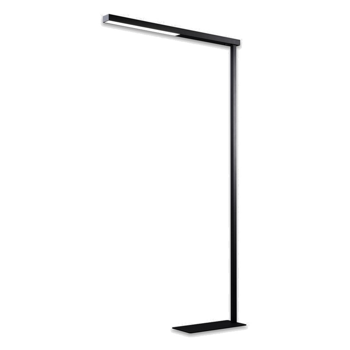 Lampadaire Hansa Beryll noir, vue d'ensemble