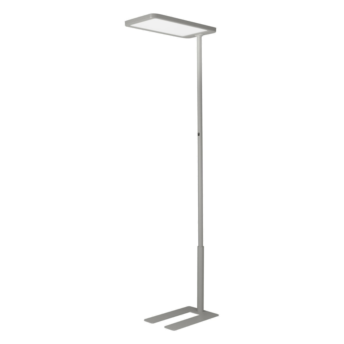 Lampadaire Hansa Capella gris argent, vue d'ensemble