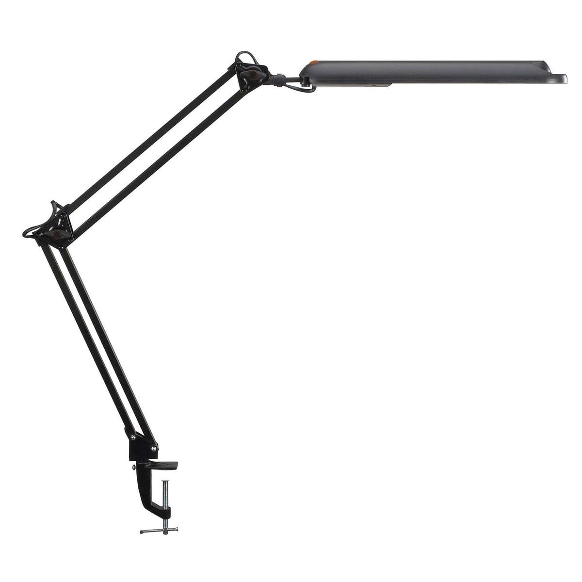 Lampe LED à pince MAULatlantic noir, vue d'ensemble