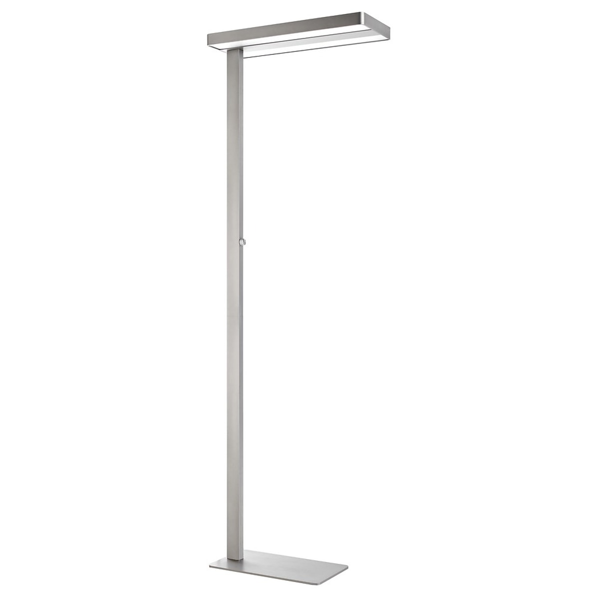 Lampadaire LED UNILUX LIXUS gris métal, vue d'ensemble