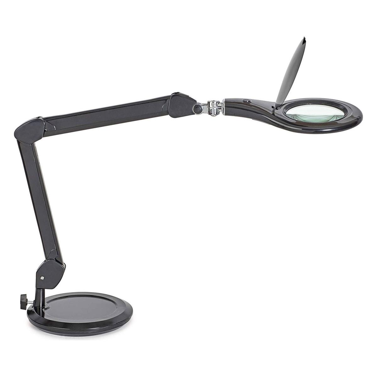 Lampe loupe LED sur pied MAULmakro noir, vue d'ensemble