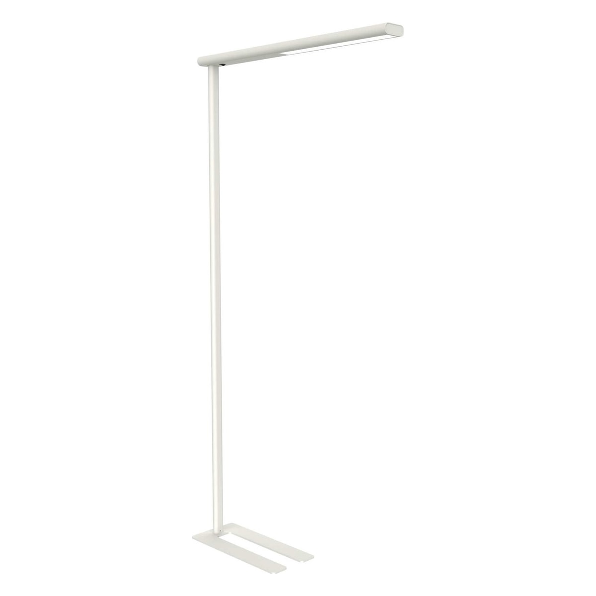 Lampadaire LED MAULjet blanc, vue d'ensemble