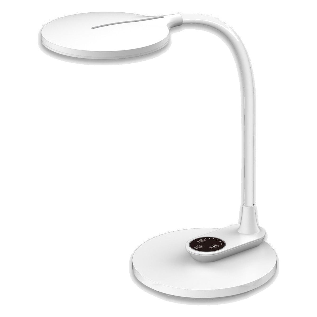 Lampe de bureau Hansa Horizon blanc, vue d'ensemble