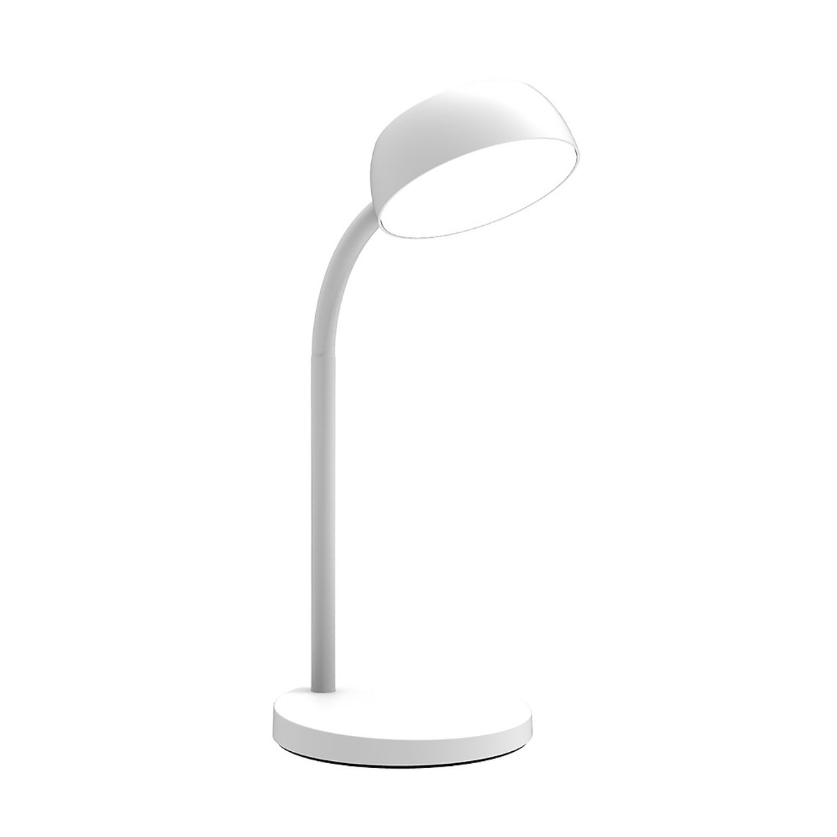 Lampe de bureau LED compacte UNILUX TAMY blanc, vue d'ensemble