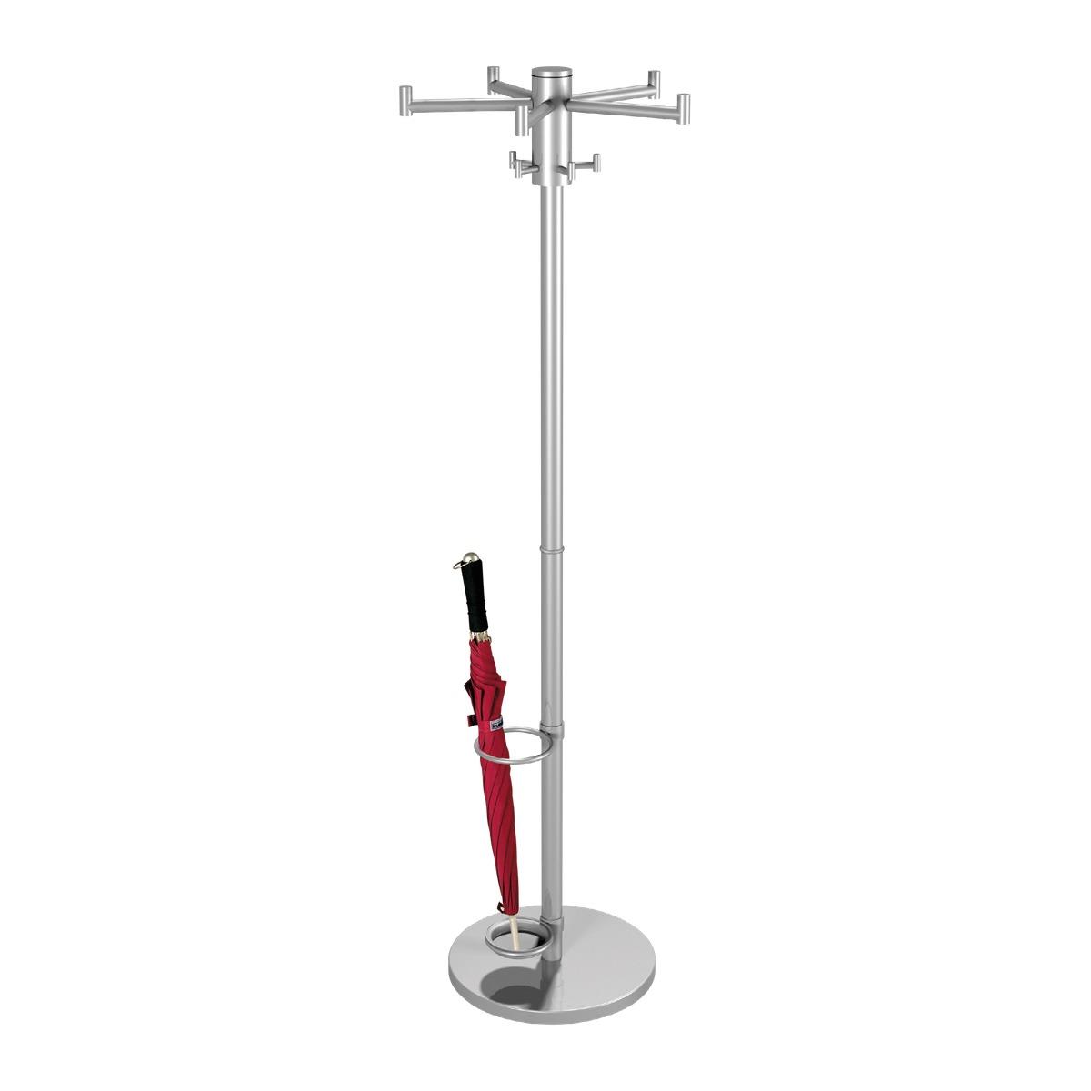 Portemanteau sur pied pivotant kerkmann Stilo, vue d'ensemble
